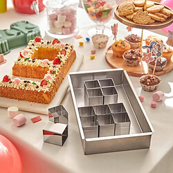 Acheter Five Simply Smart Moule à Pâtisserie Réglable Number Cake 31cm Argent