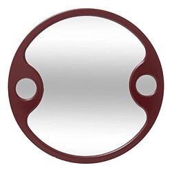 Atmosphera Miroir Murale Design Austin 50cm Bordeaux