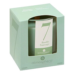 Atmosphera Bougie Parfumée en Verre Numia 180g Basilic Sauvage