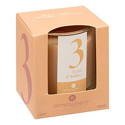 Atmosphera Bougie Parfumée en Verre Numia 180g Éclat d'Ambre