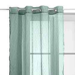 Atmosphera Rideau Voilage à Œillets Mila 140x240cm Vert Céladon