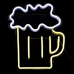 Avis Atmosphera Néon LED Murale Bière 35cm Jaune