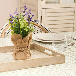 Atmosphera Bouquet de Lavande Artificielle Provence 29cm Multicolore