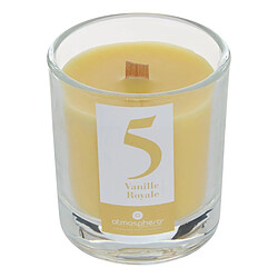 Atmosphera Bougie Parfumée en Verre Numia 180g Vanille Royale