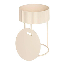 Atmosphera Table d'Appoint Avec Rangement Juna 48cm Beige