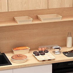 Avis Five Simply Smart Moule à Cake en Métal Harmony 27cm Beige