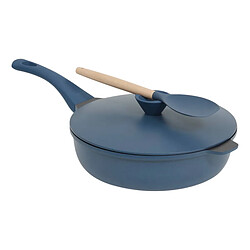 Five Simply Smart Sauteuse Avec Panier Vapeur Kirk 28cm Bleu