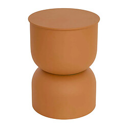 Atmosphera Table d'Appoint Design Palomba 31cm Ocre