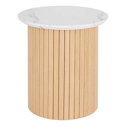 Atmosphera Table d'Appoint Design Homelya 50cm Naturel