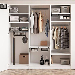 Avis Five Simply Smart Panier de Rangement sur Porte Spacy 25cm Noir