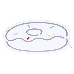 Atmosphera Néon LED Mural Donut 37cm Multicolore