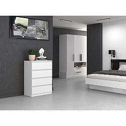 Avis SELSEY - Commode MALWA - 70 cm - blanc