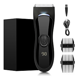 INF Tondeuse Électrique Multifonctionnelle pour Hommes - Étanche, Rechargeable USB, Lame en Cé