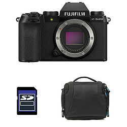 FUJIFILM X-S20 NOIR NU + Sac + Carte SD 8 Go