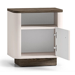 Acheter SELSEY - Table de chevet VILAVIO - 50 cm - Grege