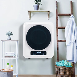 modfu Sèche-linge, mural, inox, 850W, 6 programmes, blanc