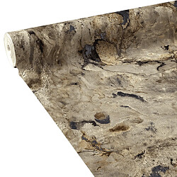 Papier peint intissé Mineral - Beige liège