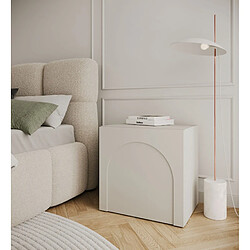 Avis SELSEY - Table de chevet ARKADIA - 50 cm - Grege