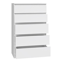 Acheter SELSEY - Commode MALWA - 70 cm - blanc