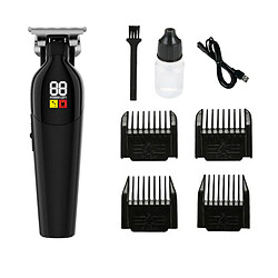 INF Tondeuse à cheveux intelligente : Tondeuse sans fil rechargeable par USB avec vitesse régl