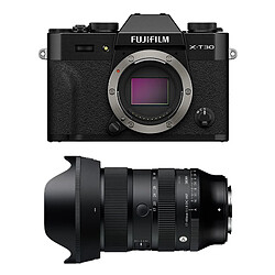 FUJIFILM X-T30 III NOIR + Objectif SIGMA 17-40 f/1.8 DC ART