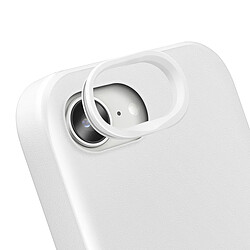 Rhinoshield Protection Caméra pour iPhone 16e Contour Objectif Anti-rayures Blanc
