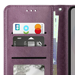Acheter Avizar Étui Portefeuille pour Galaxy S26 avec Dragonne et Fonction Support Vidéo Violet