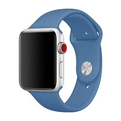 Bracelet Sport pour Apple Watch Series 1 - 9 / SE (38/40/41 mm) - Taille S/M - Denim Blue