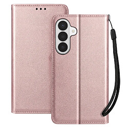 Avizar Étui Folio pour Galaxy S26 Rose champagne
