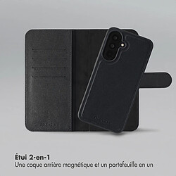 Avis Selencia Étui portefeuille amovible Olyn avec MagSafe pour Samsung Galaxy A37 (5G) - Noir