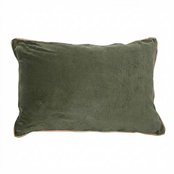 Housse De Rêve Coussin rectangulaire déhoussable 40x60 cm Velours de Coton Bianca Thym