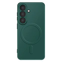 Avizar Coque pour Galaxy S26 Compatible avec Charge Qi2 / MagSafe / PixelSnap Vert foncé
