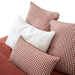 Avis Housse de rêve Vickie Terracotta - 45x45 cm - Orange