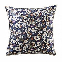 Housse De Rêve Coussin carré déhoussable 50x50 cm Velours de Coton Margot