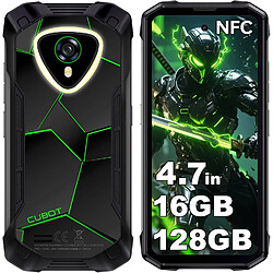 Smartphone d'extérieur CUBOT Kingkong Mini 4, 128 Go, écran 4,7 pouces, noir