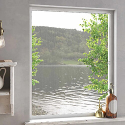 vidaXL Écran anti-insectes pour fenêtres Blanc 110 x 130 cm