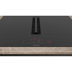 Siemens ED711HQ26E iQ500 - Table induction avec hotte intégrée - Noir