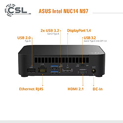 Acheter ASUS Mini PC NUC14 N97