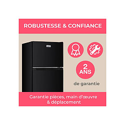 Acheter OCEANIC OCEAF2D206B3 - Réfrigérateur combiné noir 206 L