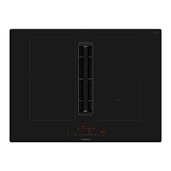 Siemens ED711HQ26E iQ500 - Table induction avec hotte intégrée - Noir