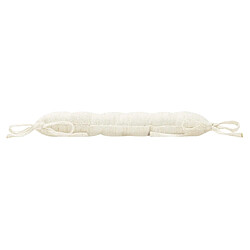 Avis Douceur D'Interieur Galette de Chaise Effet Lin Tissé Nando 38x38cm Naturel