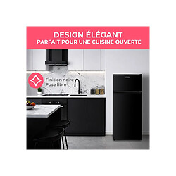 Avis OCEANIC OCEAF2D206B3 - Réfrigérateur combiné noir 206 L