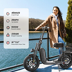 Acheter Trottinette Électrique iScooter F7 1000W 48V 45km/h Autonomie 72km 16 Pouces Tout-Terrain