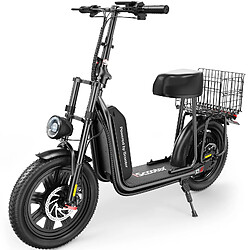 Trottinette Électrique iScooter F7 1000W 48V 45km/h Autonomie 72km 16 Pouces Tout-Terrain 