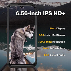 Agm France Smartphone robuste AGM H6, ultra-fin, déverrouillé, Android 13, 256 Go, noir pas cher
