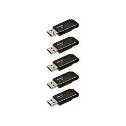Avis PNY Attaché 4 - 16 Go - Noir - Lot de 5