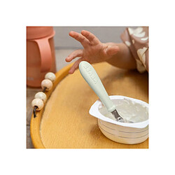 Avis BEABA Set de 3 couverts d'apprentissage en inox - Vert de gris