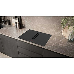 Siemens ED711HQ26E iQ500 - Table induction avec hotte intégrée - Noir pas cher