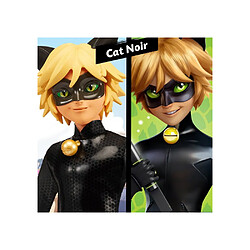 BANDAI Miraculous Chat Noir - Figurine articulée 26 cm pas cher