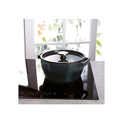 Avis Pyrex Slow Cook - Cocotte ronde 24 cm - Fonte émaillée - Bleu profond